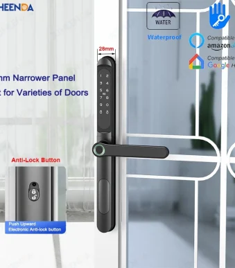 kf-S178ebb51d0e04cb09076f7321e834788E-TTLock-App-Smart-Aluminum-Door-Lock-Waterproof-Fingerprint-Digital-Password-RFID-Keyless-Electronic-Sliding-Glass-Door